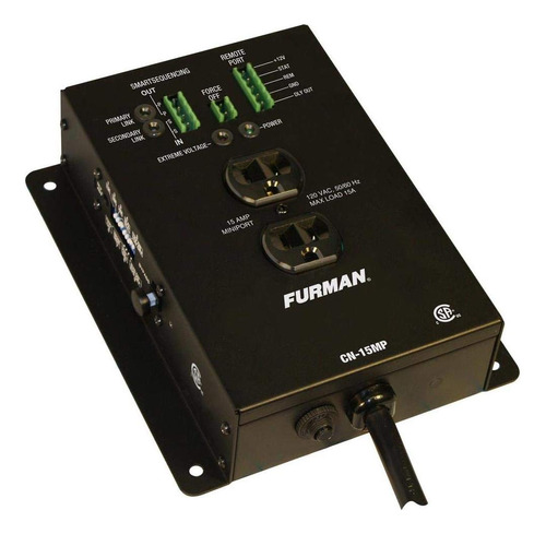 Furman Sound Bluebolt Cn-15mp 15a Miniport Remote Duplex Sma