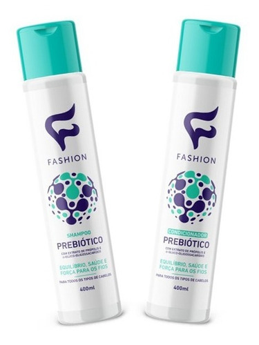 Fashion Prebiotico Shampoo + Condicionador 400ml