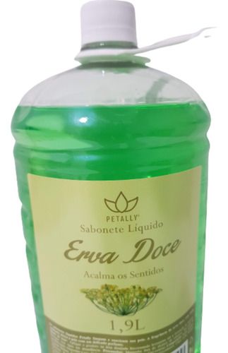Sabonete Liquido Erva Doce 1,9 L Pettaly Super Promoção
