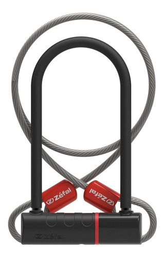 Candado U Cable K-traz U1 Zefal 115x230mm 3 Llaves Bicicleta