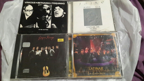 Cds Jairo Latinaje Gipsy Kings Y Vinicius Bethania Toquinho 