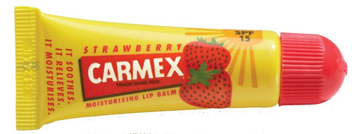 Carmex - Tubo Sabor Frutilla ( Balsamo Labial Restaurador )