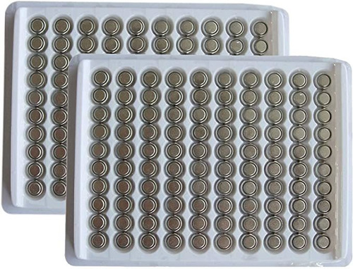 200 Pilas De Botón Ag3 Lr41 392 En Bandeja.