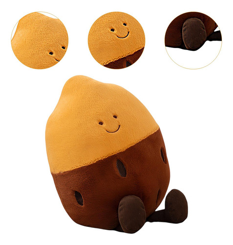 Almohada De Felpa Rellena Juguete Blando Creativo Cómodo