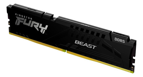 Memoria Kingston Fury Beast, DDR5 de 8 GB (1 x 8 GB), 5200 MHz