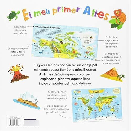 El Meu Primer Atlas: (inclou Un Pòster Del Mapa Del Món) (at