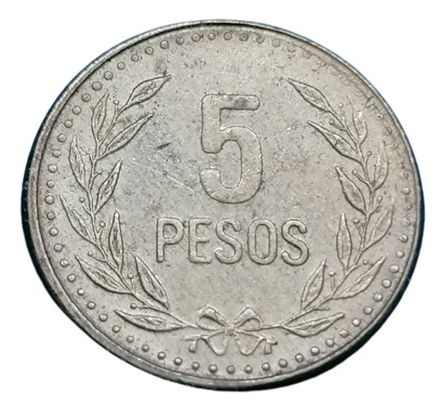 Colombia Moneda 5 Pesos 1993