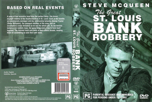 Asalto Al Banco De St Louis - Steve Mcqueen - Dvd