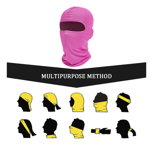 Gorra Integral Y Pañuelo Para La Cabeza Con Diadema Y Cortav