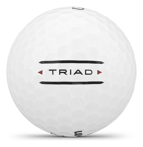 Bolas De Golfe Wilson 2025 Triad White 12 Balls