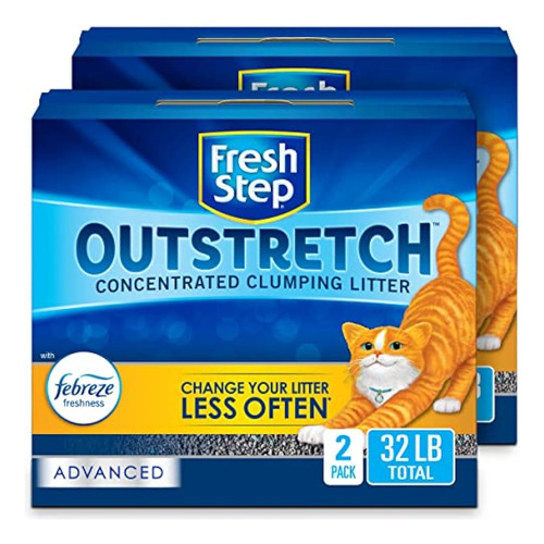 Fresh Step Outstretch Advanced Concentrated Aglutin Litter C