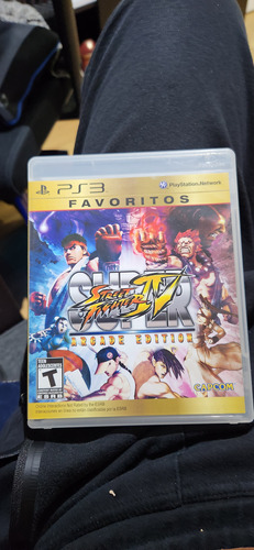 Super Street Fighter 4 Ps3 Disco Fisico Usado.