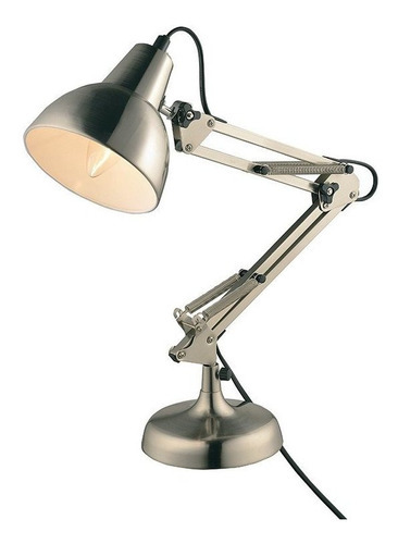 Luminária De Mesa Quality Nexus 1060 E27 Bivolt Aço Escovado