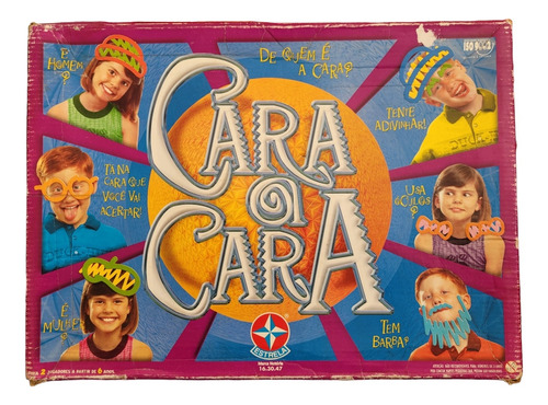 Jogo De Tabuleiro Cara A Cara - 1999 - Leia A Descrição (Usado)