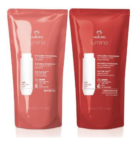 Refil De Shampoo E Condicionadorantiqueda Lumina 300ml