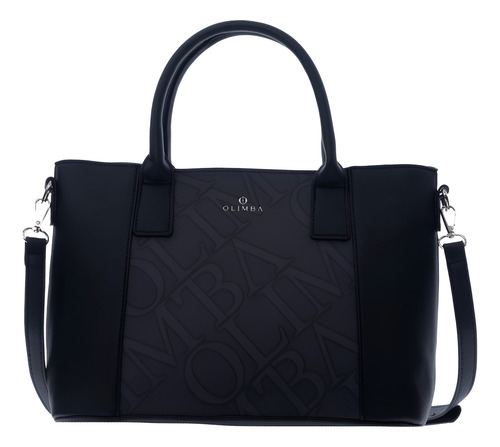 Bolsa 9753 Olimba Negro Lisa Oro