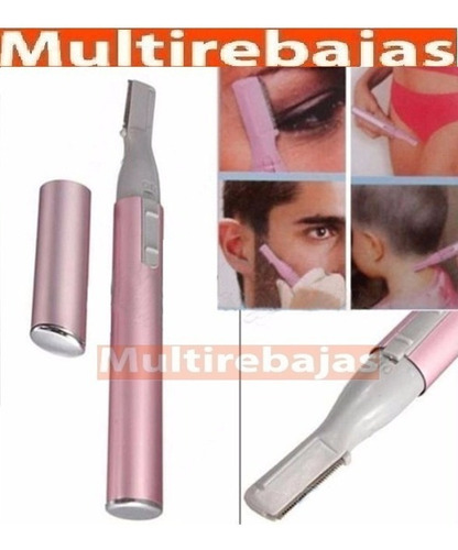 Afeitadora Precicion Led Barba Nariz Cejas Bigote