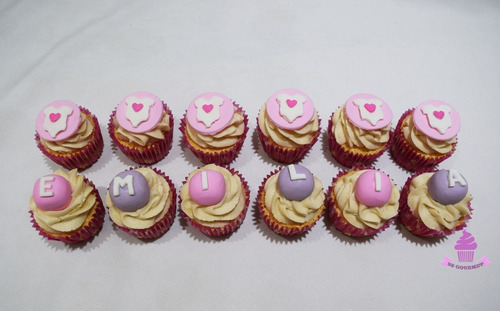 12 Cupcakes Baby Shower - Mesa Dulce Tematica