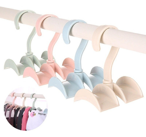 Imagem 2 de 10 de Cabide Para Bolsas Organizador Resistente Comporta 2 Itens