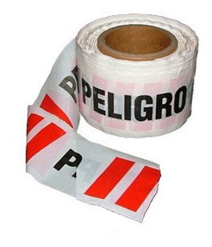 Cinta Peligro 80 Mm X 100 Mts