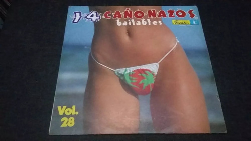 14 Cañonazos Bailables Vol 28 Lp Vinilo Cumbia