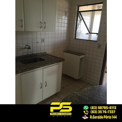 Imagem 6 de 13 de (oportunidade À 70 Metros Do Mar) Apartamento Com 3 Dormitórios À Venda, 80 M² Por R$ 300.000 - Bessa - João Pessoa/pb - Ap1831