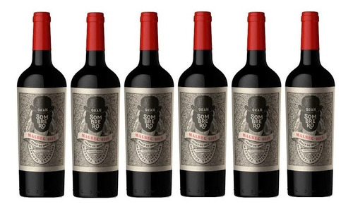 Vino Gran Sombrero Malbec Caja 6x750ml