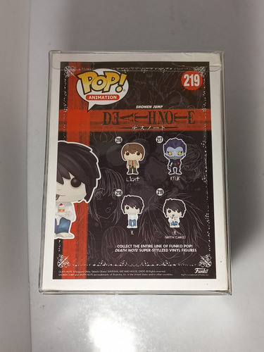 Funko L Death Note With Cake Original Hot Topic Exclusivo (Usado)