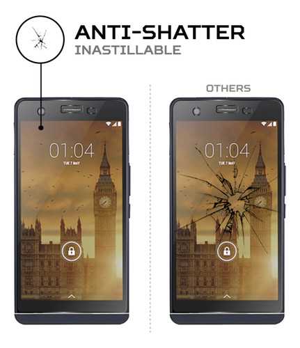 Protector Mica Pantalla Para Kazam Tornado 455l