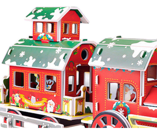 Diy Casas De Navidad Decoración Actividades Favor De Tren L