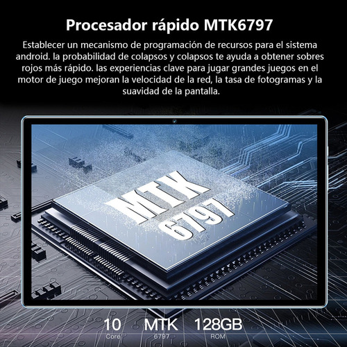 Tableta Mt6797 Chip 10.1 X11pro 6gb+128gb Memoria Ram