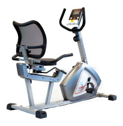 Imagen 4 de 6 de Bicicleta fija Athletic 500BH horizontal color gris y negro