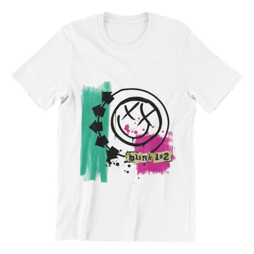 Polera Unisex Blink 182 Lollapalooza 2023 Logo Art Estampado