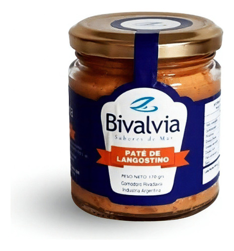 Pate De Langostino Bivalvia Sabores De Mar X 170g