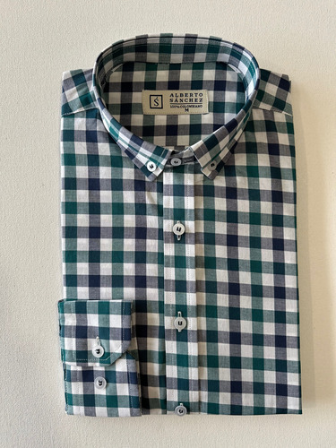 Camisa Cuadro Hombre Slim Fit - Río  