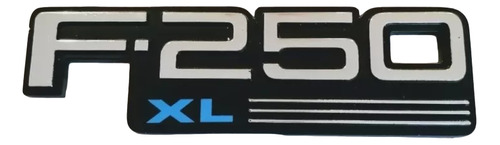 Emblema Lateral Ford F 250 Xl Placa Rayas