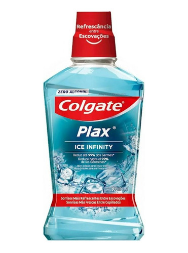 Enjuague Bucal Colgate Plax Ice Infinity 500ml