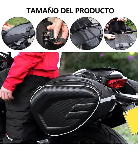 Alforjas De Motocicleta, Bolsa De Sillín Para Moto De Gran