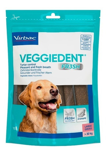 Veggiedent  L Masticable Para Perro Contra Sarro Virbac 