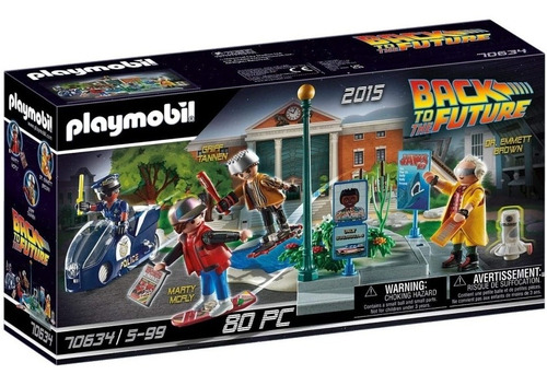 Playmobil Back To The Future Juguete Nuevo Sellado Original 