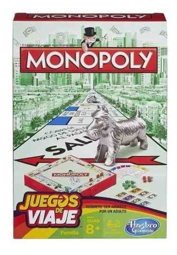 Juego De Mesa Monopoly Hasbro Juegos De Viaje Familia *