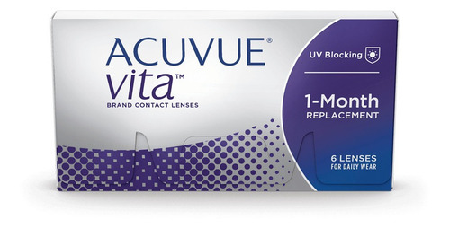 Imagen 1 de 1 de Lentes De Contacto Acuvue Vita Neutras De Uso Mensual
