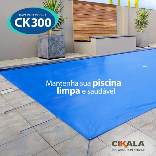 Imagem 4 de 7 de Lona Para Piscina 6,5x3,5 Mt Térmica + Proteção Sujeira