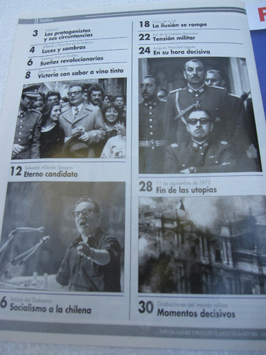 Pinochet Allende ,revista De Época. (Usado)