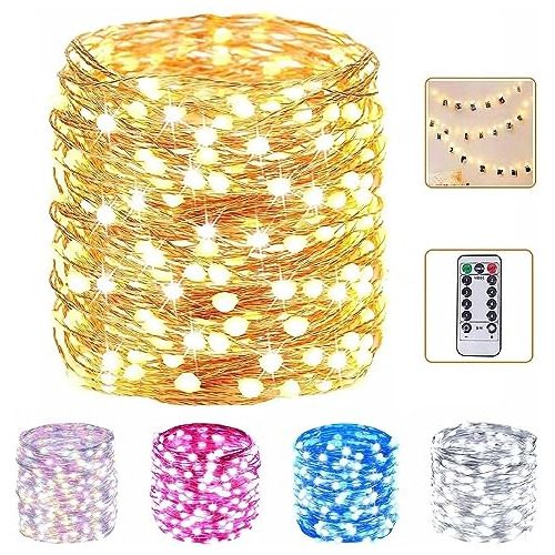 66ft 200 Led Fairy String Lights Exterior Interior Supe...