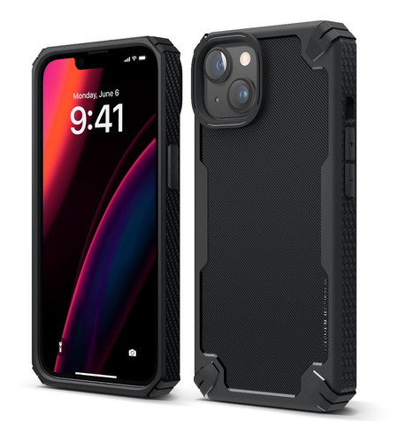 Estuche Para iPhone 14 Armor Elago En Negro