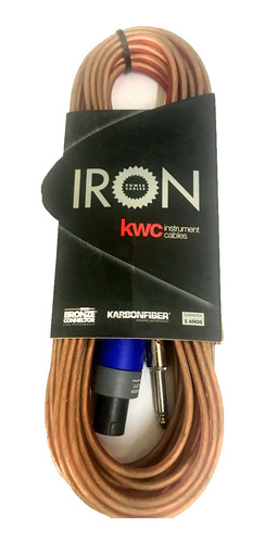 Cable Bafle Kwc Iron 402 Speakon/plug 9 Mts 