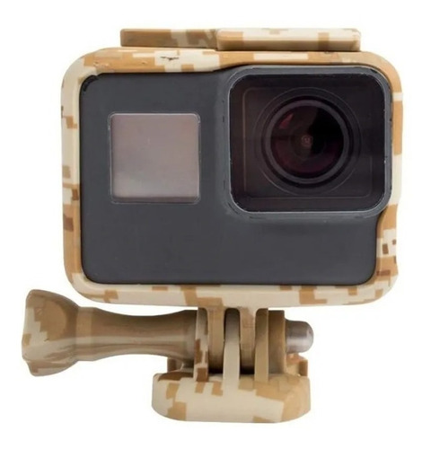 Carcasa Frame Marco Camuflado Para Go Pro Hero 9 Black Gopro