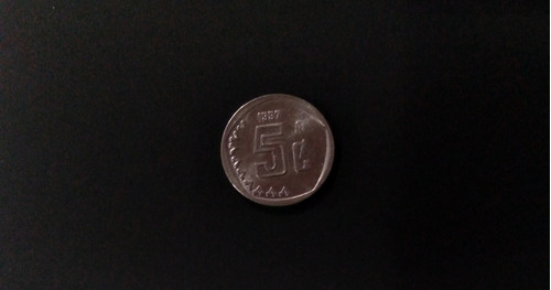 Moneda De 5 Centavos Año 1997