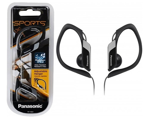 Auricular On Ear Sport Panasonic Rp-hs34mpp-k